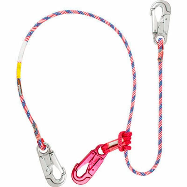 Rope Logic Star Spangled Lanyard w/Tenex Prusik 7/16 in. x 10 ft. 33976 - main